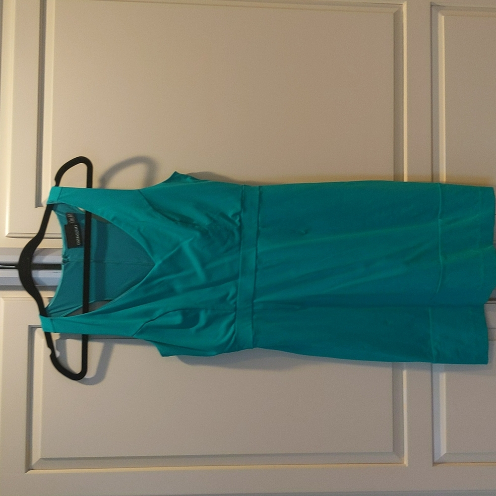 Cynthia Rowley teal dress